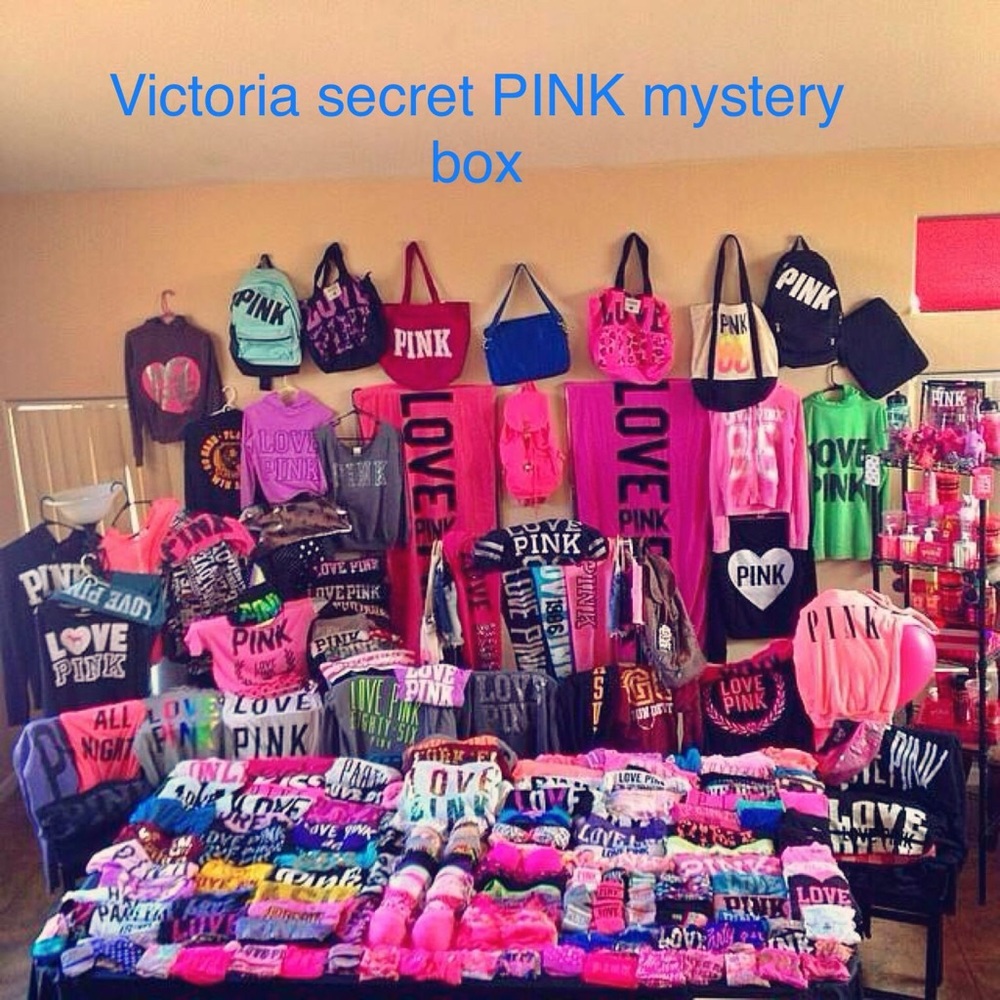 Pink/Victoria’s Secret mystery fantasy box